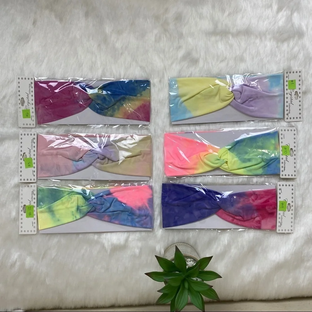 Tien Dye Criss‎ cross Headband